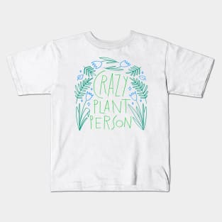 Crazy Plant Person Kids T-Shirt